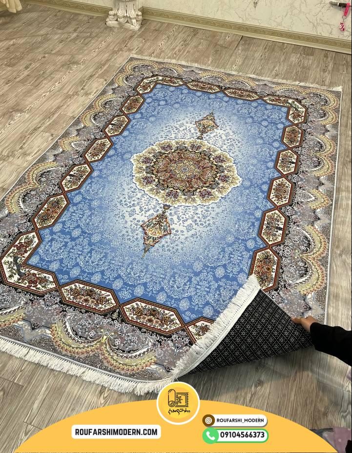 فرشینه نمدی رویه مخمل با نمد 1000 گرم | لوکس و با دوام RH 0316