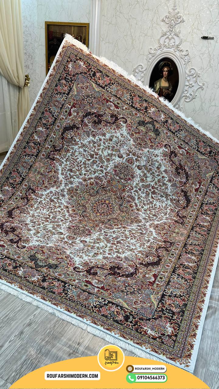 فرشینه نمدی رویه مخمل با نمد 1000 گرم | لوکس و با دوام RH 1075